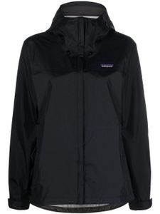 Patagonia veste bomber à patch logo - Noir