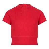 Indian Blue Jeans Meisjes t-shirt cropped - Poppy rood