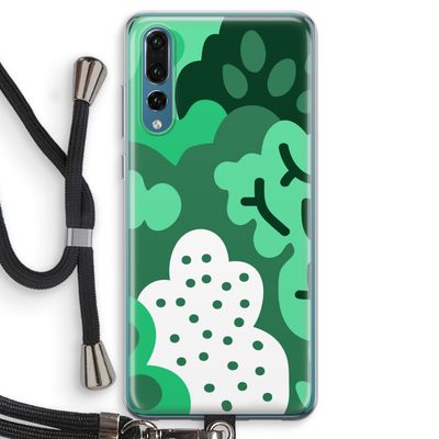 Bushes: Huawei P20 Pro Transparant Hoesje met koord