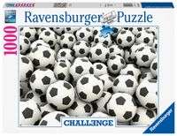 Puzzel Ravensburger Voetballen challenge 1000 stukjes - thumbnail