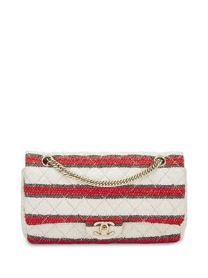 CHANEL Pre-Owned sac porté épaule Jumbo Classic Flap (2009) - Blanc