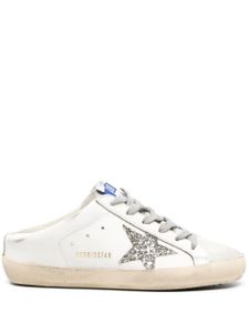 Golden Goose mules Superstar en cuir - Blanc