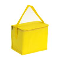 Kleine koeltas voor lunch - geel - 20 x 13 x 17 cm - 4.5 liter - Koeltassen   -