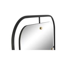Wandspiegel Home ESPRIT Zwart Gouden Modern