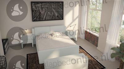 Standaard boxspring 200 x 200 cm- stofkleur 1751