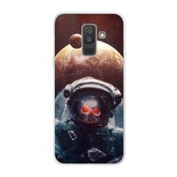 Voyager: Samsung Galaxy A6 Plus (2018) Transparant Hoesje