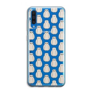 Uilen: Samsung Galaxy A50 Transparant Hoesje