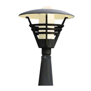 Lantaarnlamp Gemini 1-lichts 31 cm matzwart 502-750