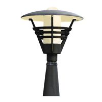 Lantaarnlamp Gemini 1-lichts 31 cm matzwart 502-750