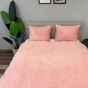 Dekbedovertrek Fluffy Teddy Fleece Roze-Lits-jumeaux (240 x 200/220 cm)