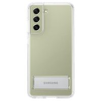 Samsung Galaxy S21 FE 5G Clear Staande Cover EF-JG990CTEGWW (Geopende verpakking - Uitstekend) - Doorzichtig