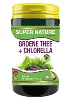 SNP Groene thee chlorella 500 mg puur SNP Groene thee chlorella 500 mg puur