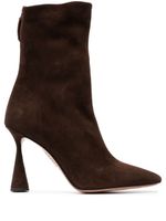 Aquazzura bottines Amore 95 - Marron