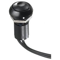APEM IPR3FAD6 IP Series Druktoets 28 V/DC 5 A 1x aan/(uit) Moment (Ø x h) 12 mm x 20 mm IP69K 1 stuk(s)
