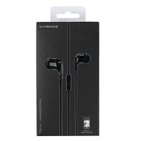 Vivanco Talk 4 In Ear oordopjes Kabel Zwart Headset, Vouwbaar - thumbnail