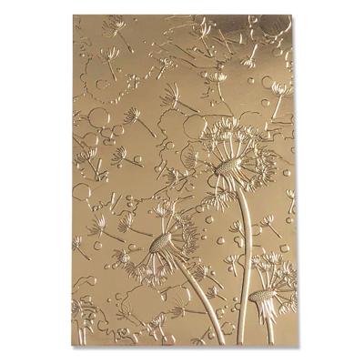 Sizzix • essentials 3d textured impressions embossing folder dandelion wish