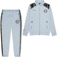 Touzani Damascus Alpine Trainingspak Full-Zip Kids Lichtblauw Zwart