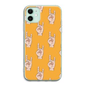 Rock: iPhone 11 Transparant Hoesje