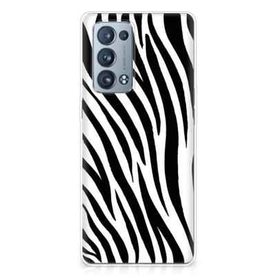 OPPO Reno 6 Pro Plus 5G | TPU Hoesje | Zebra