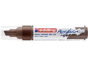 Acrylmarker edding e-5000 breed chocoladebruin