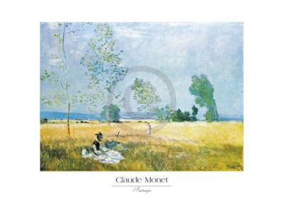 Kunstdruk Claude Monet - Printemps 70x50cm