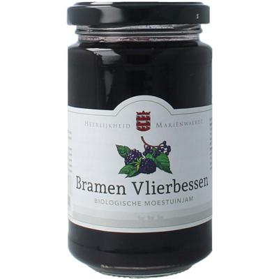 Marienwaerdt Moestuinjam bramen en vlierbessen bio