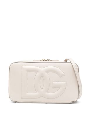 Dolce & Gabbana petit sac à bandoulière DG Logo - Tons neutres