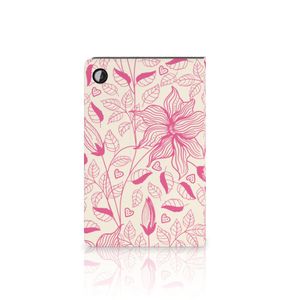 Samsung Galaxy Tab A8 2021/2022 Tablet Cover Pink Flowers