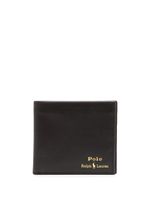 Polo Ralph Lauren portefeuille pliant Suffolk en cuir - Marron - thumbnail