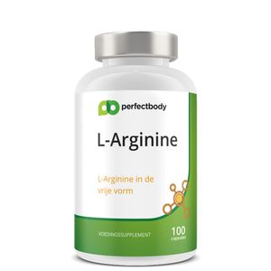 Perfectbody L-arginine Capsules - 100 Capsules