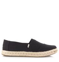 TOMS Toms - Alpargata Rope 2.0 | Black Zwart Katoen Espadrilles Dames