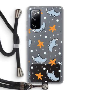 Manta: Samsung Galaxy S20 FE / S20 FE 5G Transparant Hoesje met koord