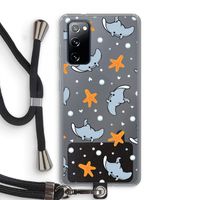 Manta: Samsung Galaxy S20 FE / S20 FE 5G Transparant Hoesje met koord