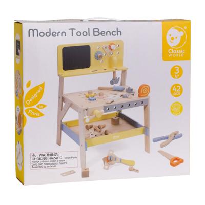 Classic World houten werkbank modern, 42dlg.