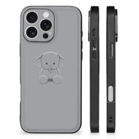 iPhone 16 Pro Hoesje Grijs Baby Olifant