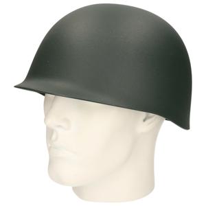 Fiestas Guirca Soldaat/militair/leger helm - groen - voor volwassenen - Verkleedkleding spullen