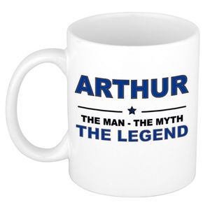 Arthur The man, The myth the legend cadeau koffie mok / thee beker 300 ml