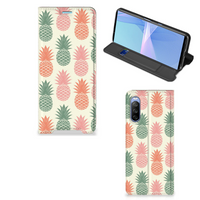 Sony Xperia 10 III Flip Style Cover Ananas