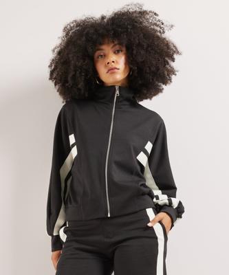 vest met hoge kraag vest met hoge kraag