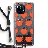 Krab: Xiaomi Mi 11 Transparant Hoesje met koord