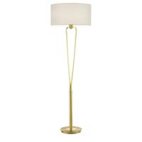 Trio Design schemerlampParis II goud met witte lampenkap - 400200108