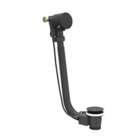 IVY Badoverloop - Vulcombinatie met Sifon - Mat Zwart