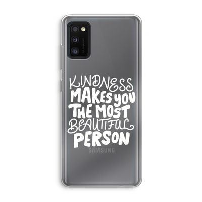 The prettiest: Samsung Galaxy A41 Transparant Hoesje