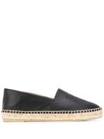 Kenzo espadrilles à broderie Tiger - Noir