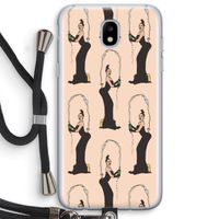 Pop Some Kim: Samsung Galaxy J5 (2017) Transparant Hoesje met koord