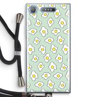 Spiegeleitjes: Sony Xperia XZ1 Transparant Hoesje met koord