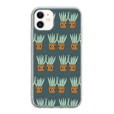 Sansevieria: iPhone 11 Transparant Hoesje