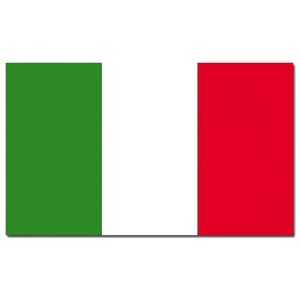 Landen thema vlag Italie 90 x 150 cm feestversiering