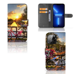 iPhone 13 Pro Flip Cover Amsterdamse Grachten