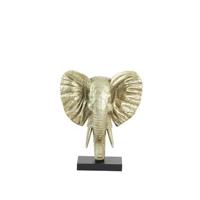 Light & Living Ornament Elephant - Goud - 30x15x35.5cm - thumbnail